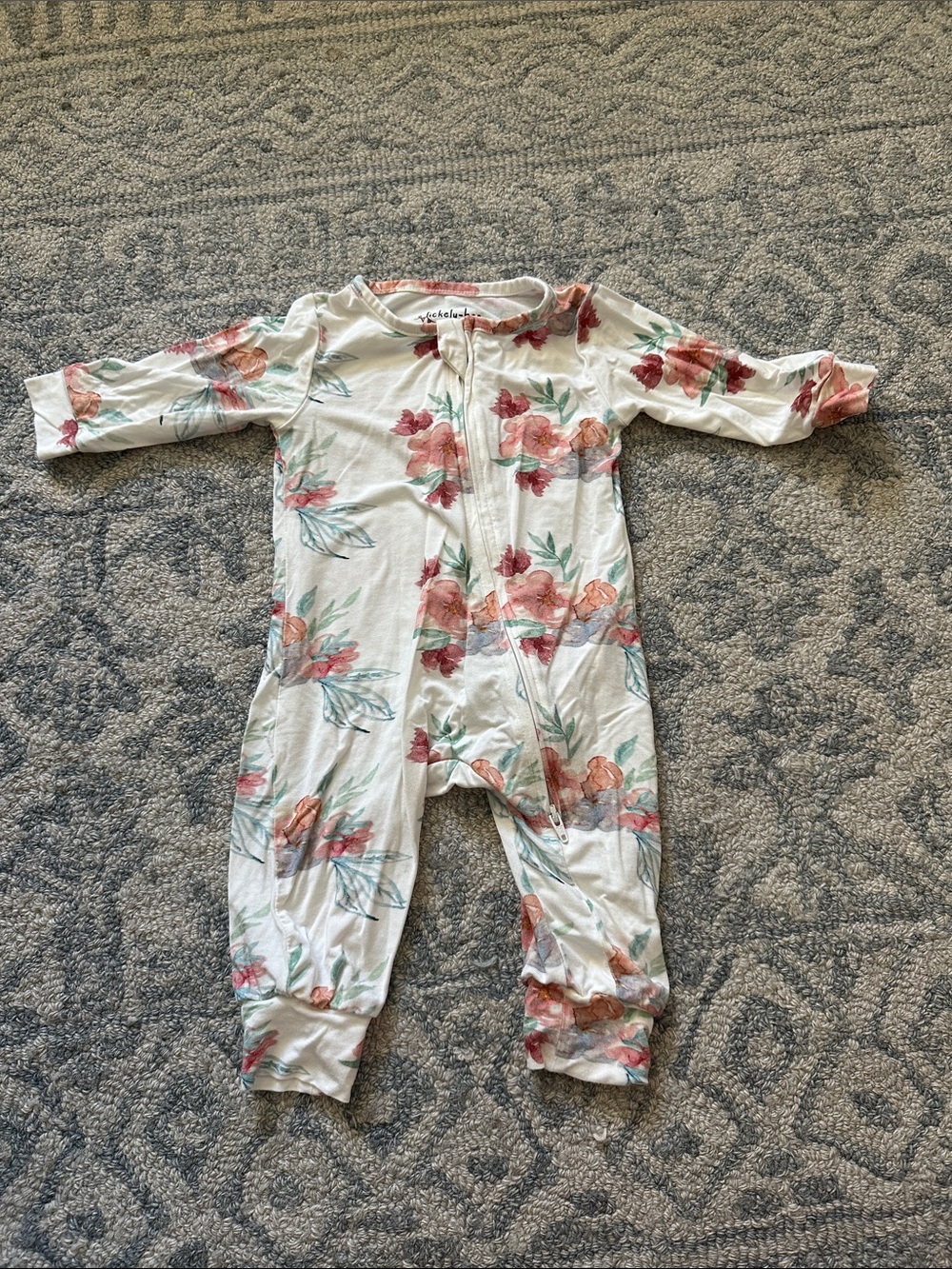 Tickety boo floral romper bamboo size newborn
